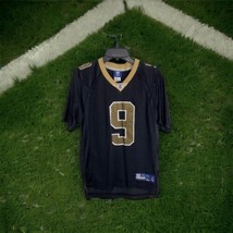 Onfield Reebok Boys Youth Shirt Large 14-16 New Orleans Saints Football Brees - $24.32