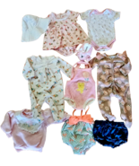 Clothes Lot Baby Girl Sz 3 M 3-6 M 10pc Baby Swimsuit Absorba Laura Ashl... - $39.34 CAD