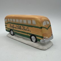 It’s A Wonderful Life Christmas Village Bedford Falls School Bus 1994 Ceramic - $18.69