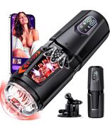 EINSEO Male Sex Toys for Men - AI Sync Masturbator Stroker Adult Black  - $56.95