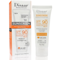  Organic Broad Spectrum UVA/UVB SPF 90 Sunscreen P+++ Water Resistant Sunblo - £7.19 GBP