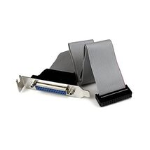 StarTech 16 inch DB25 Female to IDC26 Female Low Profile Bracket Paralle... - $17.00