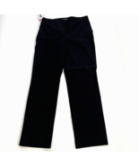 Hilary Radley Women Pintuck Pull On Pant Tummy Control Black M - $14.87