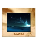 Alaska with Polar Bears Laser Engraved Wood Picture Frame Landscape (4 x 6) - $29.99