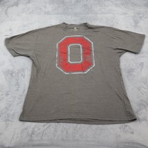 Ohio J America Vintage Shirt Mens XL Brown Short Sleeve Crew Neck Tee - £18.14 GBP