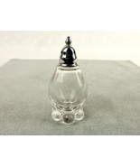 Imperial Glass Candlewick Salt Shaker, Pointed Cap, Ball Footed Base, Vi... - $14.65