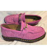 Dr. Martens Adrian Snaffle Loafer Fringe Python Snake Pink Womens 12  Me... - $124.99