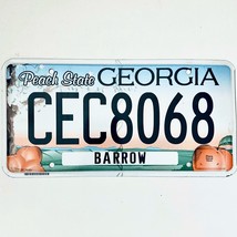  United States Georgia Barrow County Passenger License Plate CEC8068 - $16.82