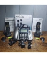 PANASONIC Bluetooth Corded Cordless Phone System w/ Answering Machine 2 ... - £50.05 GBP