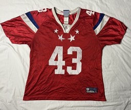 Reebok Pittsburgh Steelers Troy Polamalu Pro Bowl Jersey Women’s XL Red ... - $25.00