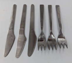 Vintage British Airways Airline Stainless Steel Fork 3 Forks Knife 3 Knives image 3