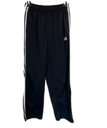 Boy&#39;s Black Adidas Jogging Track Pants. L ( 14/16 ). !00% Polyester - $338.70 MXN