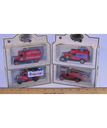 Lot of 4 LLEDO Chevron 1:64 Scale Delivery Trucks - £18.61 GBP