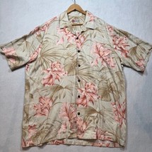 Hilo Hattie The Hawaiian Original Button Front S/S Floral Shirt Men&#39;s 2X... - $19.59