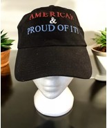 MLC CAPS American &amp; Proud Of It! Baseball Trucker Hat Pride Election - $340.04 MXN