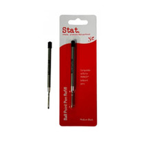 Stat Parker Medium Ballpoint Pen Refill (Pack of 10) - Black - £32.54 GBP