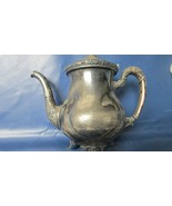 Vintage Wr &quot;Rogers&quot; Coffee Pot Silverplate Quadruple Plated  - $752.67 MXN
