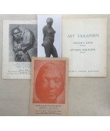 Georg Kruk Ukrainian Artist Art Gallery Exhibition Catalogs Card - $35.00