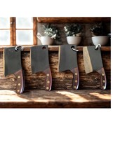 Mini Knife Hanging Wood Ornament Knife Shaped Bag Charm Handmade Knife W... - $48.03 CAD