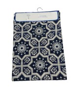 Festival of Lights Table Runner Hanukkah Blue Silver Tapestry 16&quot;x90&quot; Ho... - £13.54 GBP