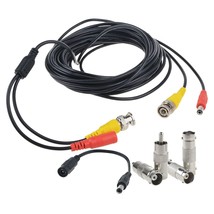 25Ft 1 Pack Bnc Video Power Cable Security Camera Wire Cord For Cctv Dvr... - $19.99