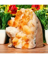 Citrine Geode cathedral crystal cluster - 4.3X3.4X4.1 Inch(2.86Lb) - $5,428.29 MXN