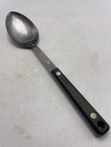 Ekco Vanadium Serving Spoon Oval Logo USA Stainless 11.5&quot; Long Vintage - $32.33