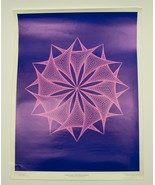 Rare Vintage 1969 Colorful Geometric DELTOID DODECAGON Poster Print  - £28.31 GBP