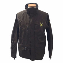 Spyder Winter Snow Water Proof Jacket Men&#39;s Spylon XT Brown Coat Size La... - $51.43