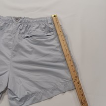 Columbia Women’s Light Gray Elastic Waist Drawstring Shorts Size L (32×6) image 6
