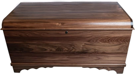 36&quot; Cedar Hope Chest with Waterfall Top – Amish Cedar Chest W/ Anti-Slam Hinges  - £1,351.59 GBP