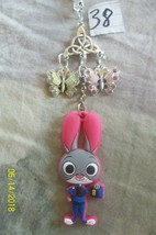 purse jewlrey silver color Hopps keychain backpack dangle charm 38 - $8.54