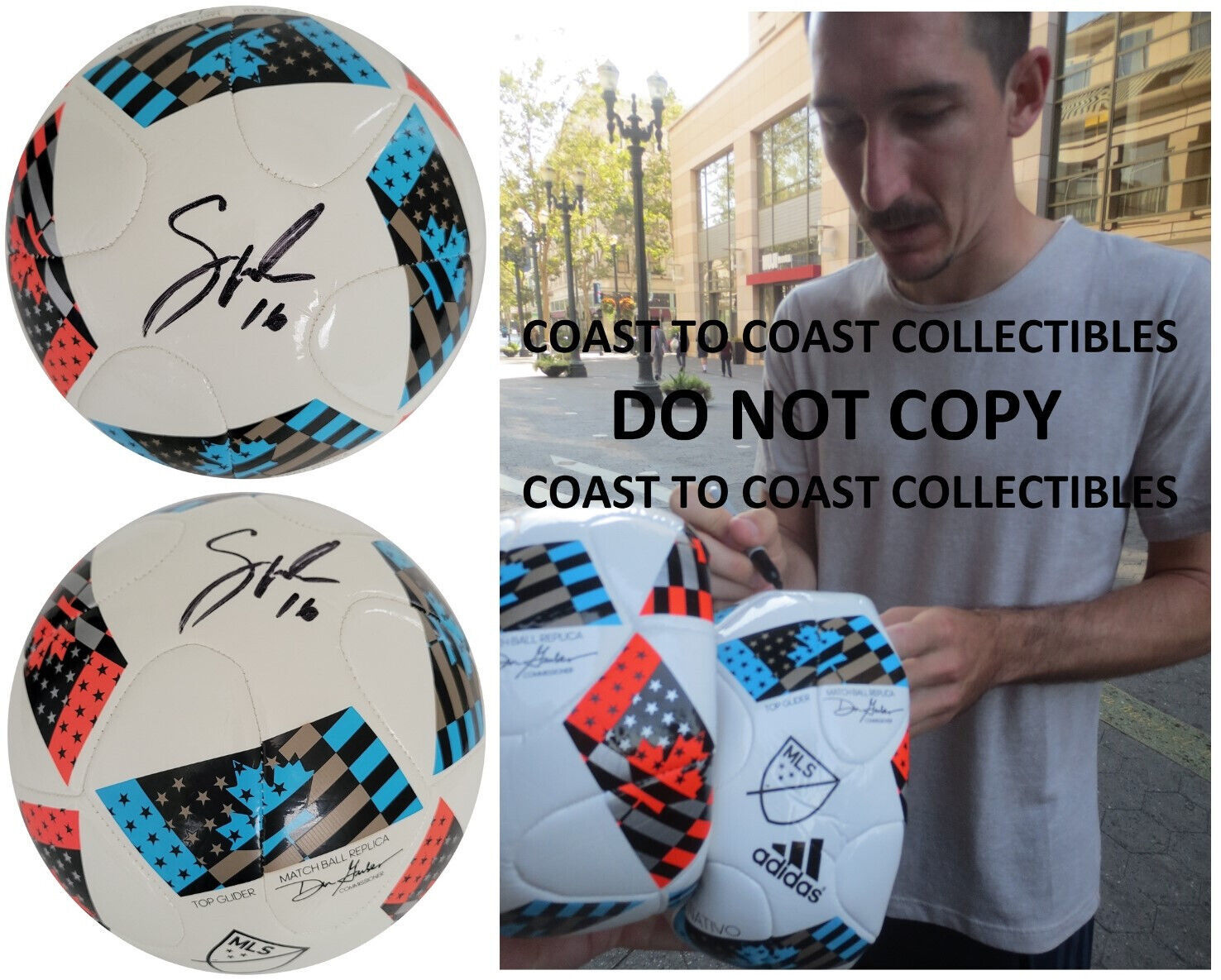 Sacha Kljestan Signed Soccer Ball Proof COA Autographed LA Galaxy Red Bulls USA Sacha Kljestan Signed Soccer Ball Proof COA Autographed LA Galaxy Red Bulls USA