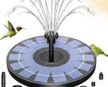 Solar Fountain Pump for Bird Bath, Upgrade 2.5W Solar Fountain Pump with... - $26.96