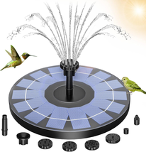 Solar Fountain Pump for Bird Bath, Upgrade 2.5W Solar Fountain Pump with... - $28.76
