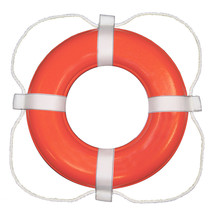 Taylor Made Foam Ring Buoy - 30&quot; - Orange w/White Grab Line - $107.94