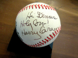 Harry Carey Holy Cow Chicago Cubs Ford Frick Signed Auto Vtg Onl Baseball Jsa - £467.86 GBP