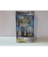 NEW Waterpik Dual Power Pulse Massage Shower Head 6 Sprays ZZR-769ME - £59.42 GBP