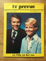 Chicago Sun-Times Tv Prevue | Lee Phillip &amp; Mort Crim | September 25, 1977 - £11.93 GBP