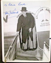 RAY MILLAND (ORIGINAL AUTOGRAPH PHOTO) CLASSIC EARLY HOLLYWOOD ACTOR - $3,690.52 MXN