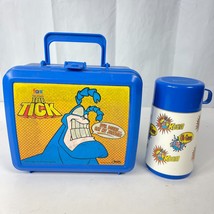 The Tick Vintage 1995 LunchBox + Thermos Aladdin Plastic Made in USA - £26.45 GBP