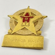 Houston Livestock Show And Rodeo Pin 1979 Champion Buyer Youth Education Vintage - £25.41 GBP