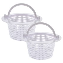 Swimming Pool Skimmer Replacement Basket With Handle, 2 Pack - Above Ground Pool - £24.05 GBP