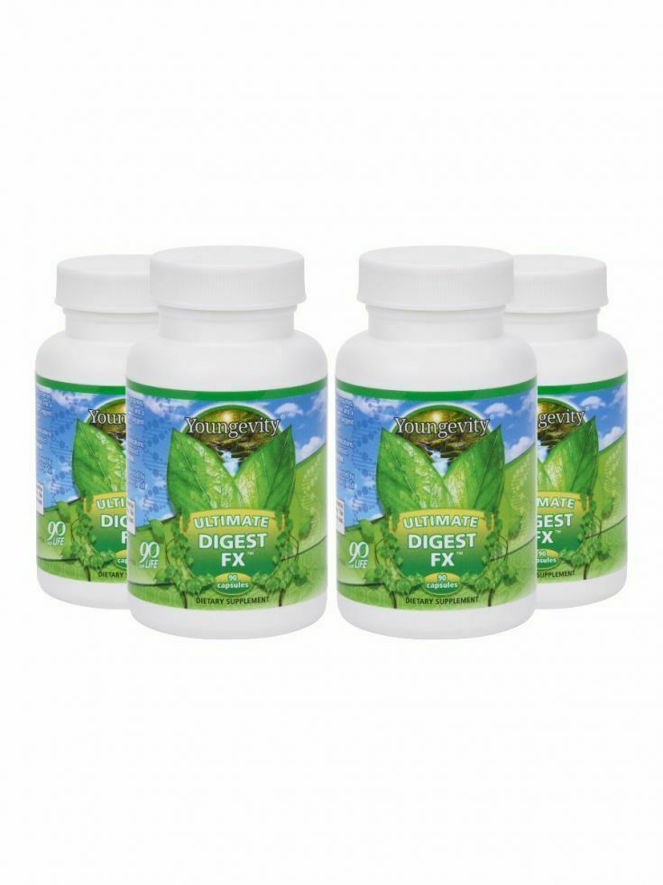 Youngevity Ultimate Digest Fx 90 capsules 4 Pack Dr. Wallach - $137.56