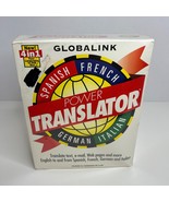 Globalink Power Translator Software Spanish French German Italian Window... - $24.52 CAD
