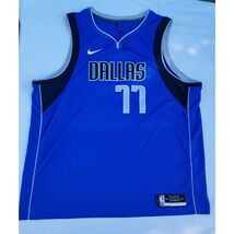 Dallas Mavericks Jersey Authentic Dri-Fit Nike Luka Doncic Nike 60/3XL Blue - $1,063.40 MXN