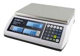 CAS S2000JR-LCD Price Computing Scales S2000JR-15, 15lb x .005 lb - $299.00
