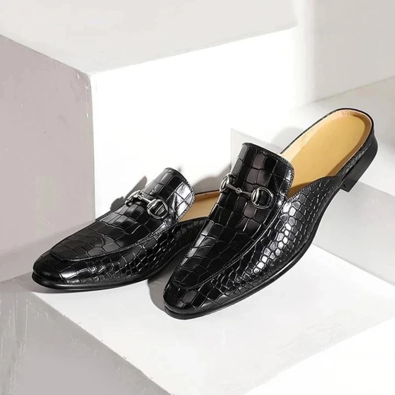 New Arrival Fashion Men Leather Loafers Male Casual Split Leather Shoes ... - £34.65 GBP+