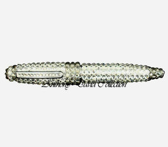 Anthony David Metal Ball Point Writing Pen with Clear Swarovski Crystals - £21.01 GBP