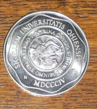 Vtg Ou Ohio University Cutler Hall 200th Bday Commemorative Coin Medal 1804 2004 - £72.72 GBP